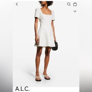 A.L.C Hayes puff sleeve mini dress